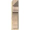 Ekena Millwork Merced Rough Sawn Arts and Crafts Outlooker, Douglas Fir, 8"W x 20"D x 32"H OUT08X20X32MRC03RDF - alternate 3